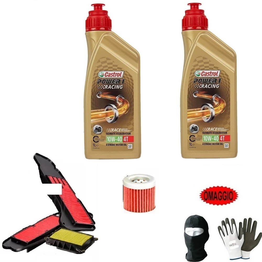 COMPATIBILE CON POLARIS PHOENIX 200 E KIT TAGLIANDO MOTO LITRI